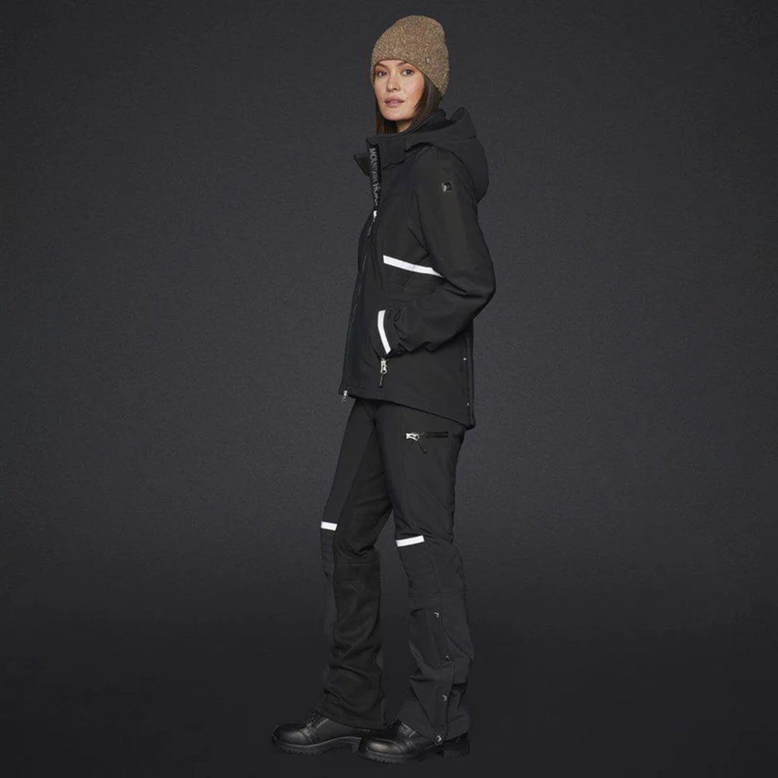 Spodnie wierzchnie Jen Softshell Czarne