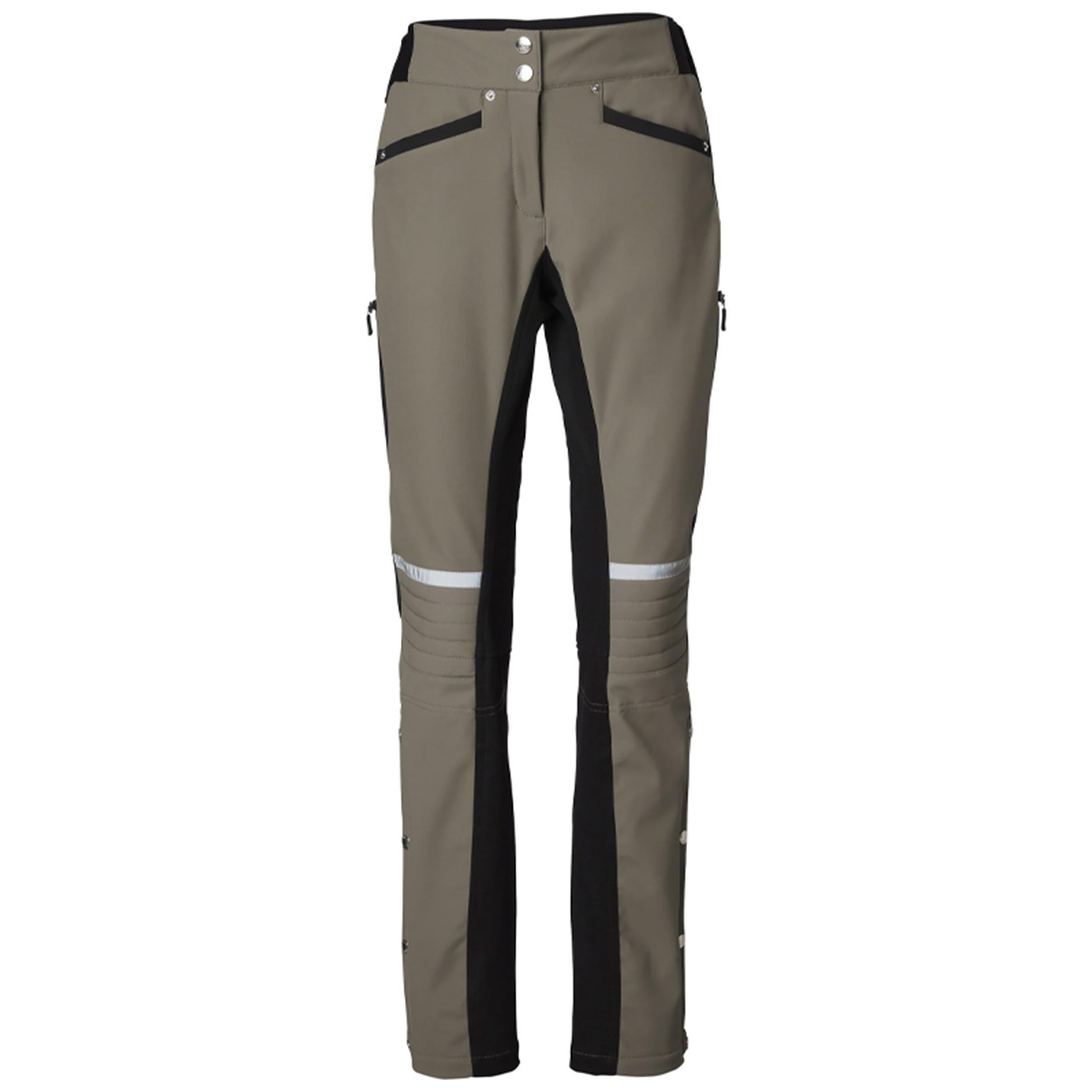 Spodnie wierzchnie Jen Softshell Beżowe/Czarne