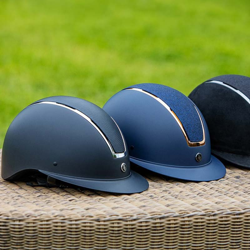 Kask Omega Painted Czarny/Chrom