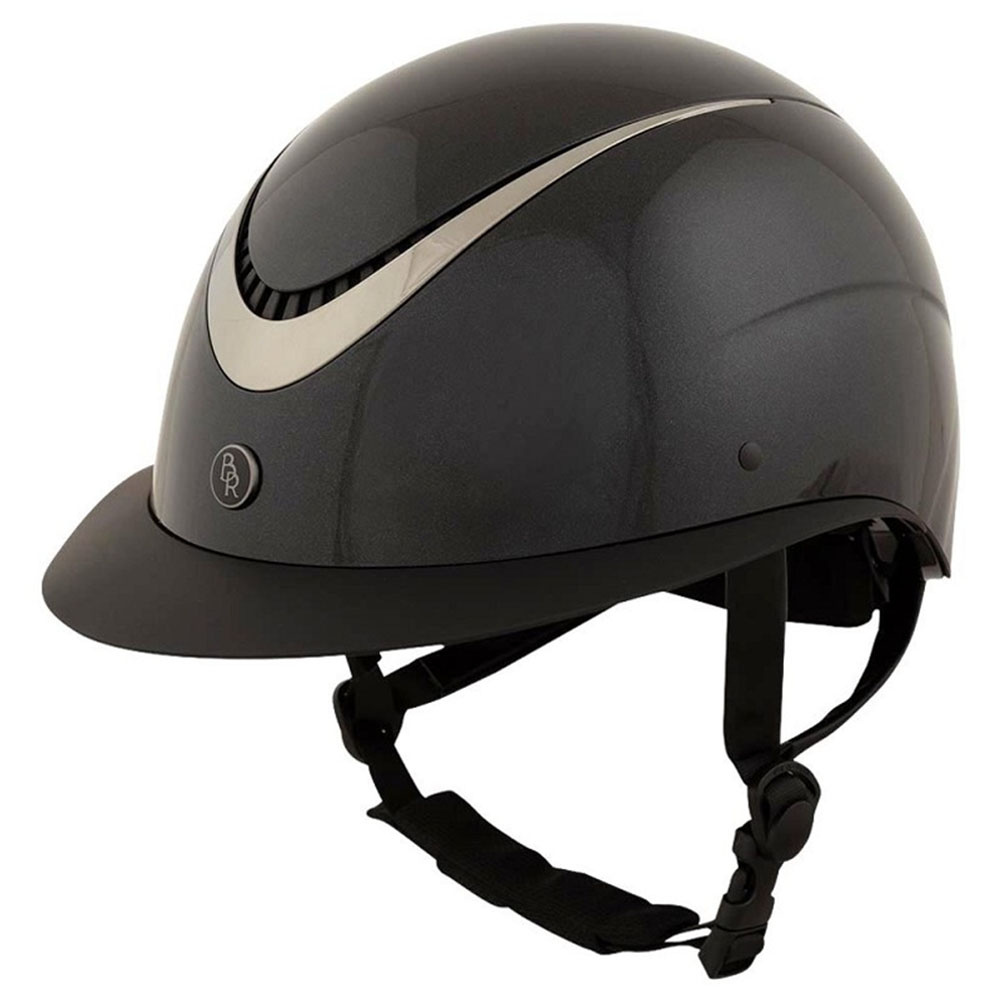 Kask Theta Plus Glossy Czarny/Gunmetal