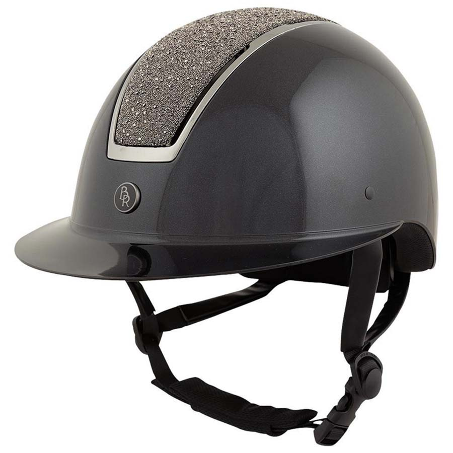 Kask Omega Glamorous Glossy Czarny/Gunmetal