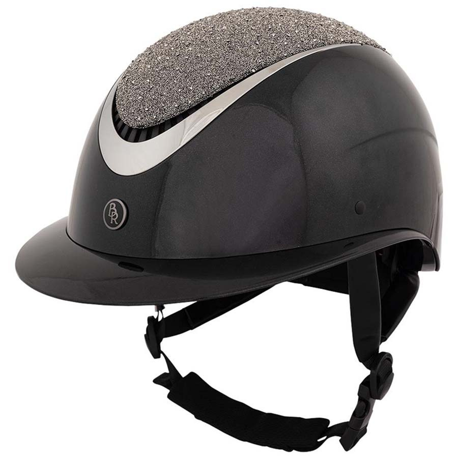 Kask Theta Glamorous Glossy Czarny/Gunmetal