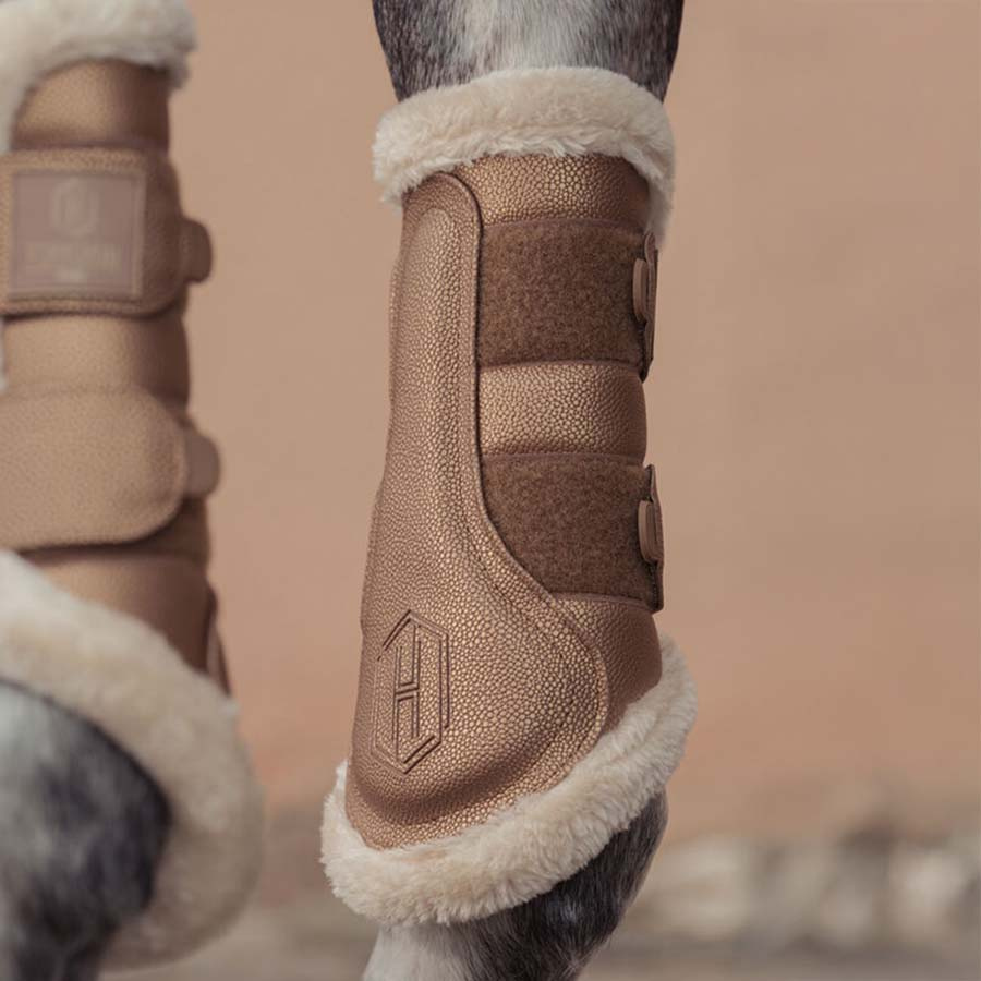 Ochraniacze treningowe Stingray Fauxfur Heritage Beżowe