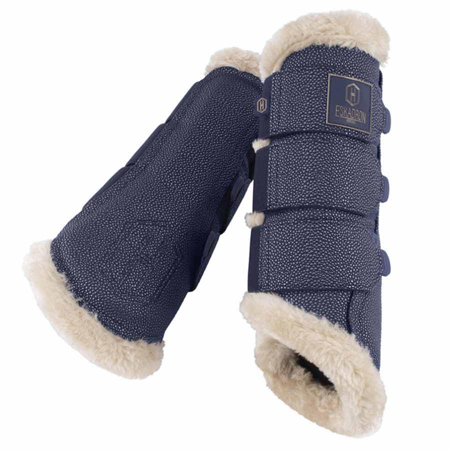 Ochraniacze treningowe Stingray Fauxfur Heritage Niebieskie