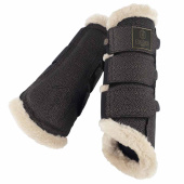 Ochraniacze treningowe Stingray Fauxfur Shetty Heritage Czarne Ochraniacze treningowe Stingray Fauxfur Shetty Heritage Czarne