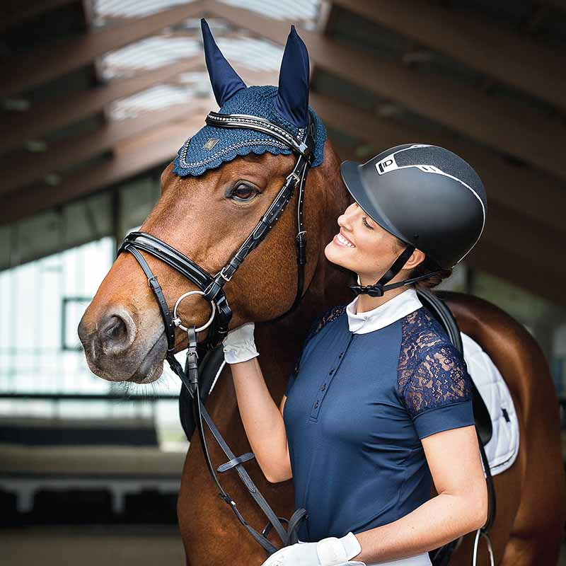 Wędzidło pojedynczo łamane Anur kółkowe