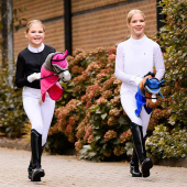 Ogłowie bezwędzidłowe dla konia na kiju Czarne Ogłowie bezwędzidłowe dla konia na kiju Czarne