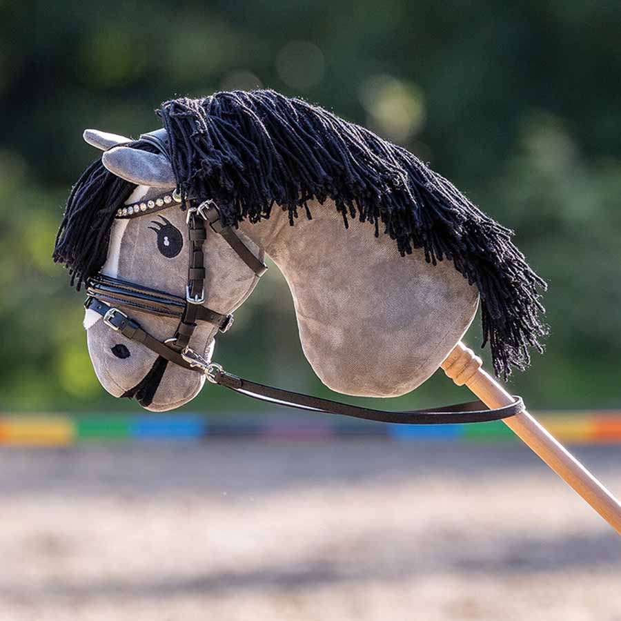 Ogłowie dla Konia na kiju Sunset Czarne