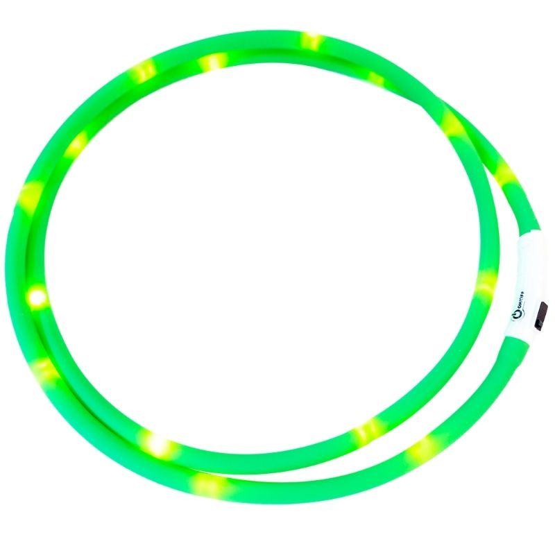 Odblask Neck Ring LED Light Zielony
