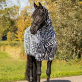 Derka egzemowa Big Neck Zebra Czarno/Biała Derka egzemowa Big Neck Zebra Czarno/Biała