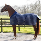 Derka stajenna Luxury Check 300g 1200D Granatowa Derka stajenna Luxury Check 300g 1200D Granatowa