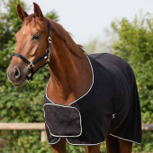 Derka polarowa Ornament Czarno/Srebrna Derka polarowa Ornament Czarno/Srebrna