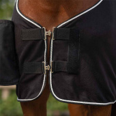 Derka polarowa Ornament Czarno/Srebrna Derka polarowa Ornament Czarno/Srebrna