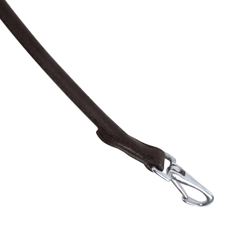 Pasek do siodła HS Brązowy/Srebrne okucia