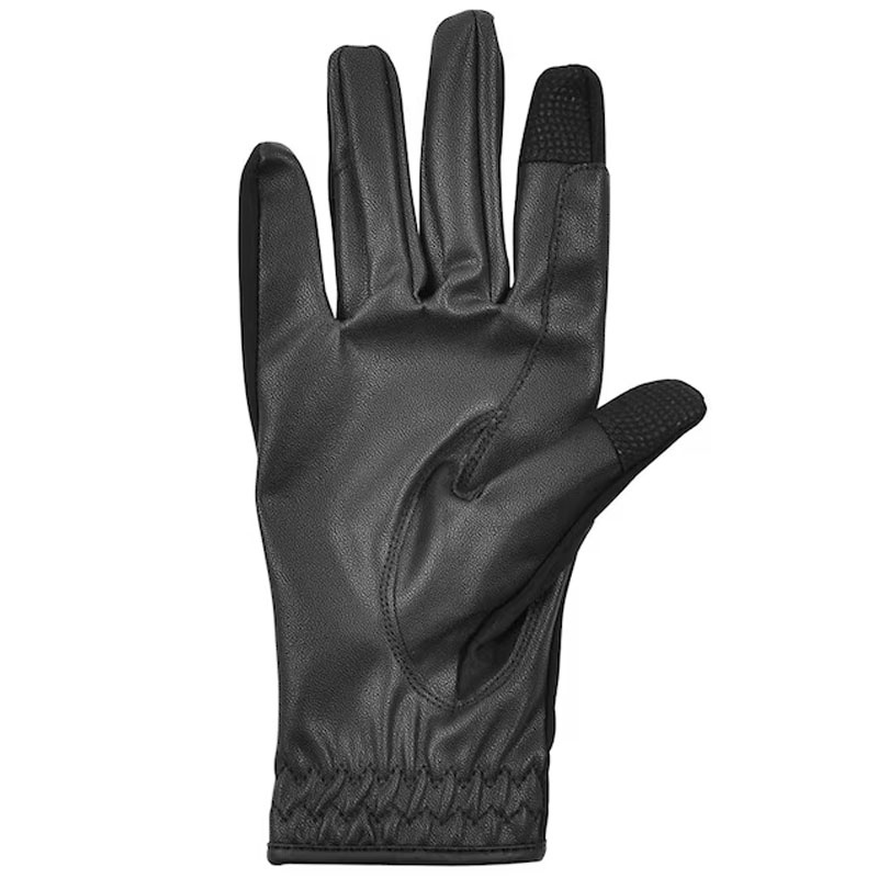 Rękawiczki jeździeckie HS Diamond Touch Czarne