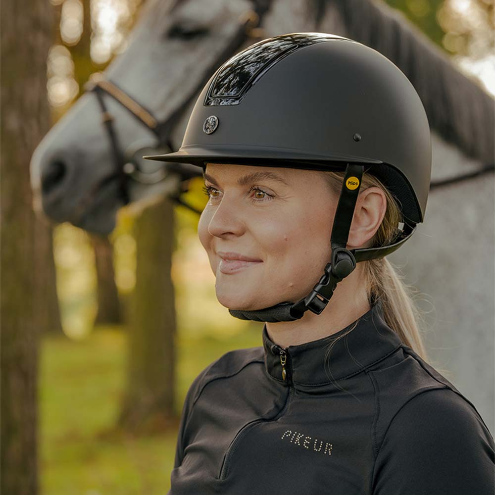 Kask HS MIPS Vision Matte Agat Czarny