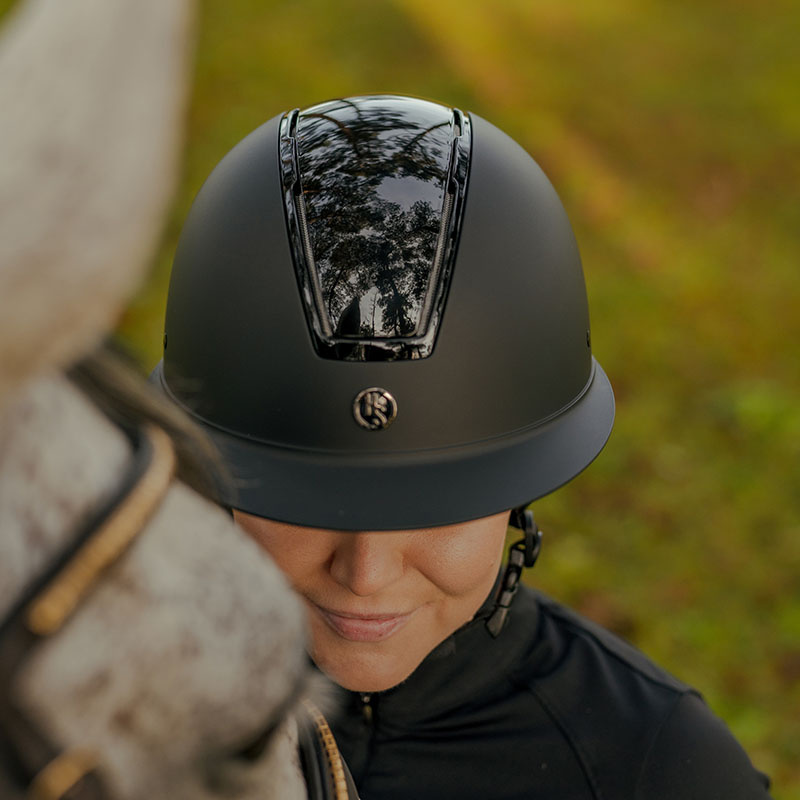 Kask HS MIPS Vision Matte Agat Czarny