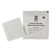 Sterylne kompresy dla koni 10 szt. Białe 10x10 cm Sterylne kompresy dla koni 10 szt. Białe 10x10 cm