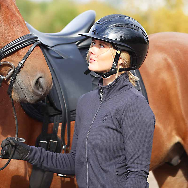 Kask HS MIPS Air Shiny Czarny