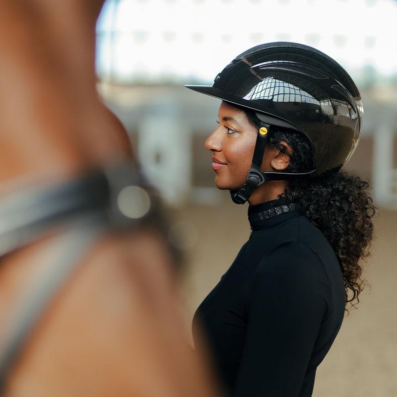 Kask HS MIPS Air Shiny Czarny