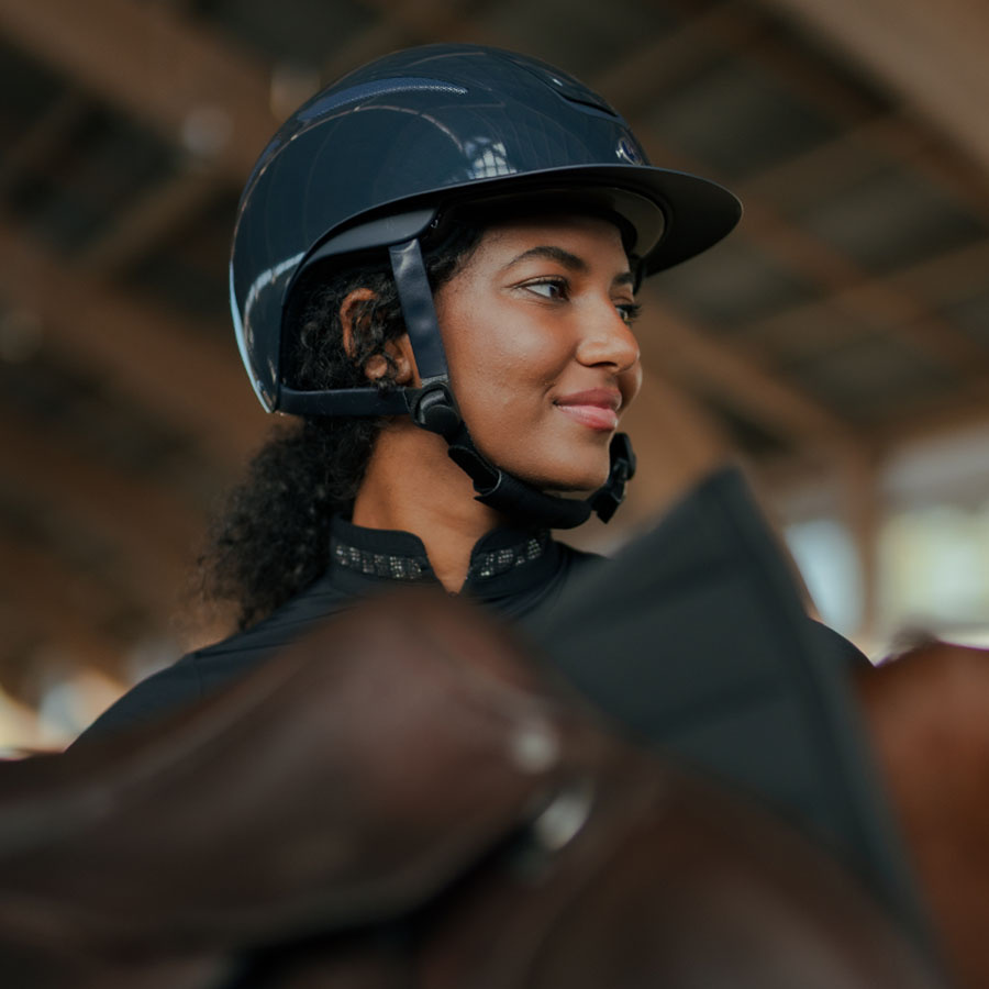 Kask HS MIPS Air Skyblue Granatowy