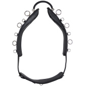 Pas do pracy z ziemi z łukiem HS Czarny Pas do pracy z ziemi z łukiem HS Czarny