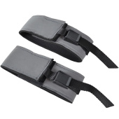 Odblask na nogi HS Fixlock 2-pack Czarno/Srebrny Odblask na nogi HS Fixlock 2-pack Czarno/Srebrny
