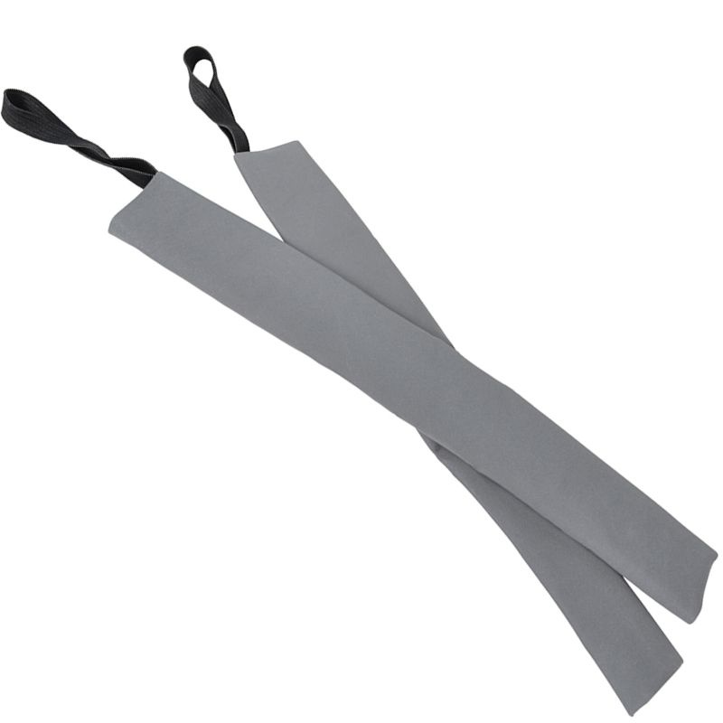 Odblask na wodze HS 2-pack Czarno/Srebrny
