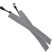 Odblask na wodze HS 2-pack Czarno/Srebrny Odblask na wodze HS 2-pack Czarno/Srebrny