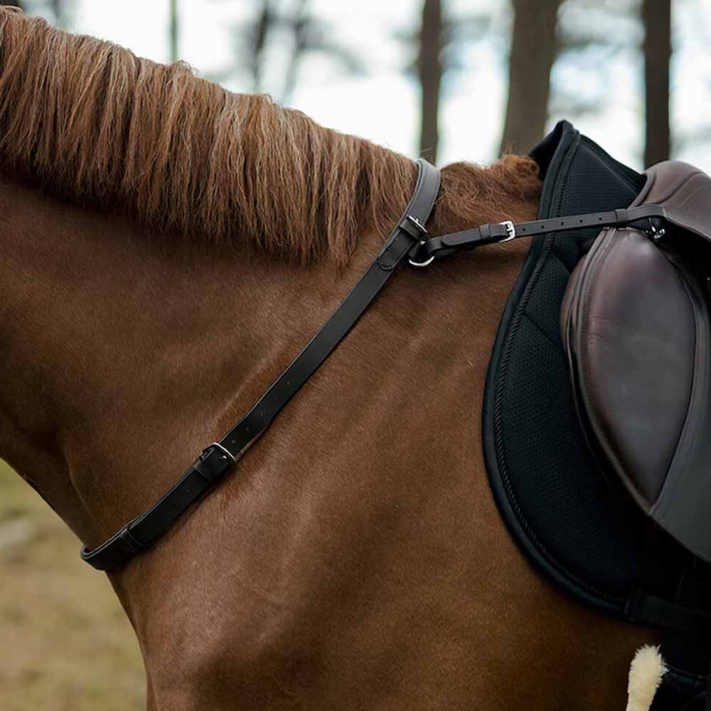 Pasek na szyję z uchwytem HS Brązowy