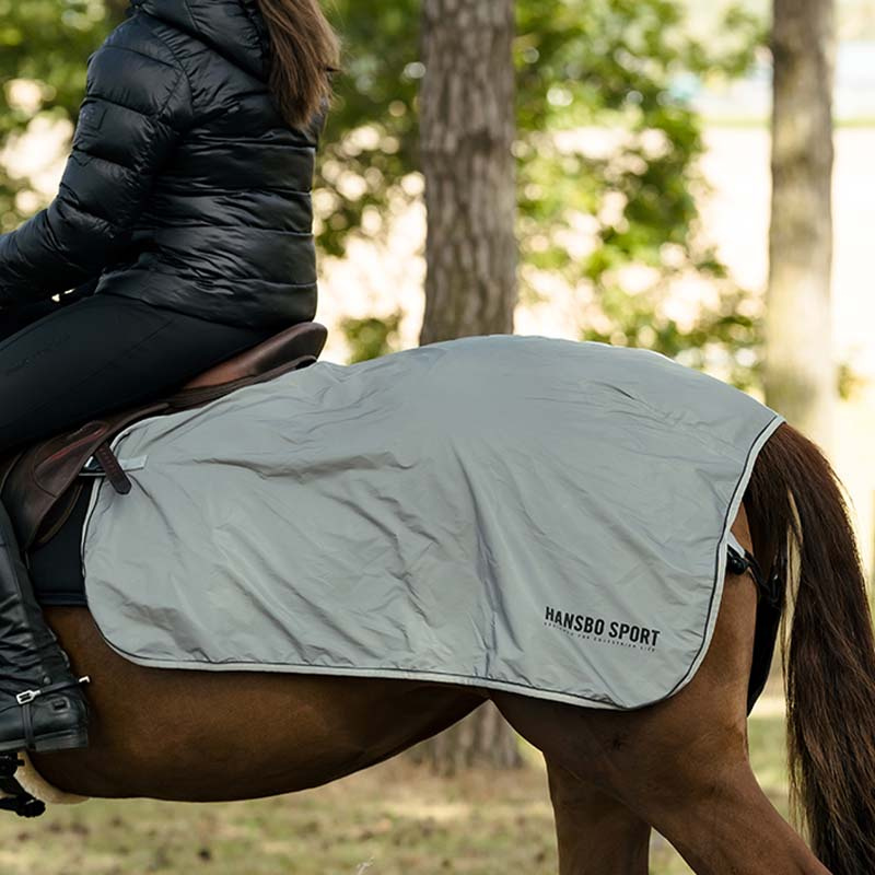 Derka lędźwiowa HS GlowGuard Reflex Srebrna