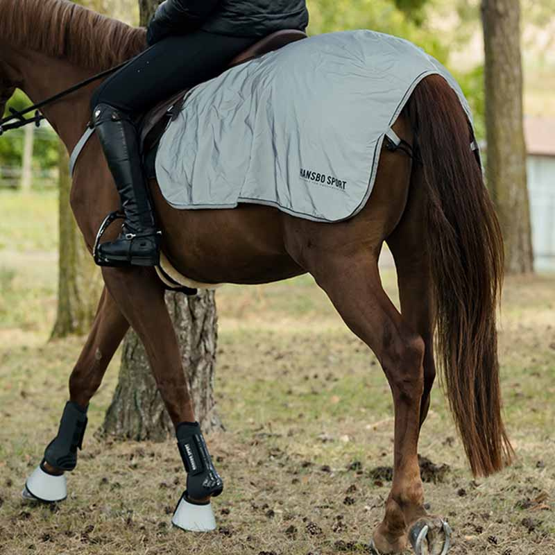 Derka lędźwiowa HS GlowGuard Reflex Srebrna