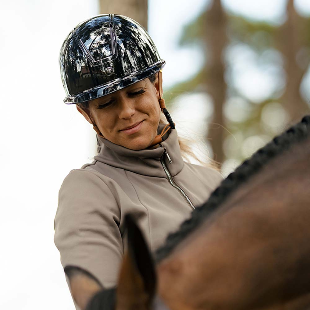 Kask HS MIPS Vision Shiny Gem Czarny