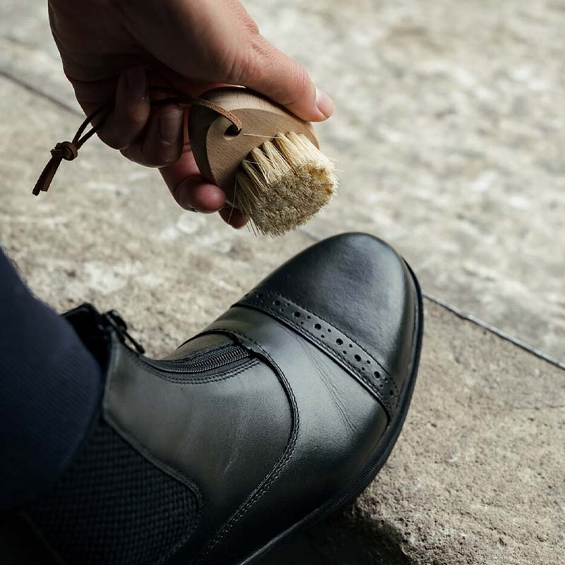 Szczotka do butów Mini Brązowa