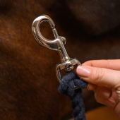 Karabińczyk do uwiązu Snap Hook Srebrny Karabińczyk do uwiązu Snap Hook Srebrny