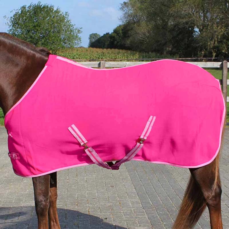 Derka polarowa Color Różowa