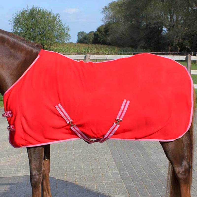 Derka polarowa Color Czerwona