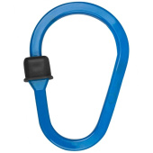 Karabińczyk Safety Lock 2-pak Niebieski Karabińczyk Safety Lock 2-pak Niebieski
