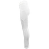 Legginsy jeździeckie Bouvardia Silicone z pełnym lejem Białe Legginsy jeździeckie Bouvardia Silicone z pełnym lejem Białe