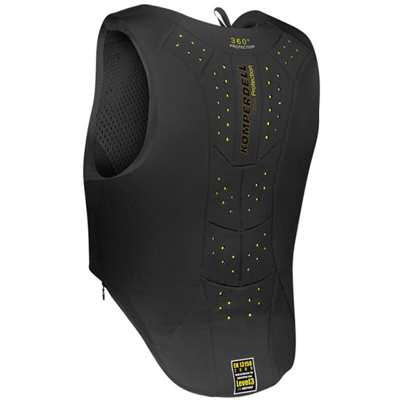 Kamizelka ochronna Dziecko/Junior Regular Fit Czarna