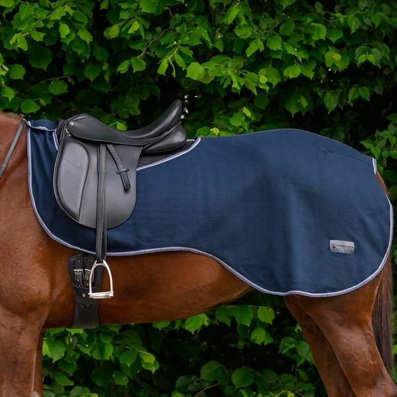 Derka treningowa Fleece Essential Granatowa
