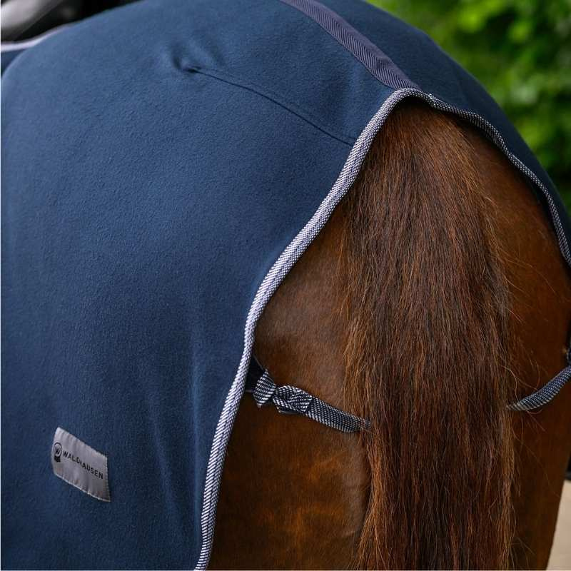 Derka treningowa Fleece Essential Granatowa