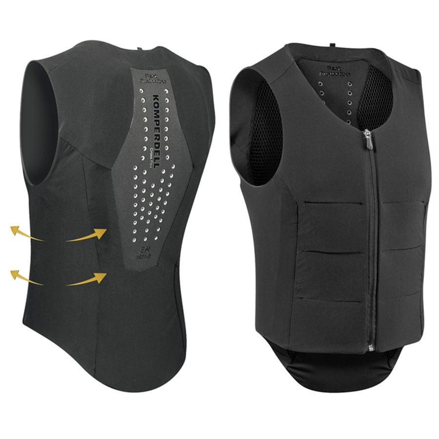 Ochraniacz pleców Ballistic Flex Fit Czarny/Srebrny