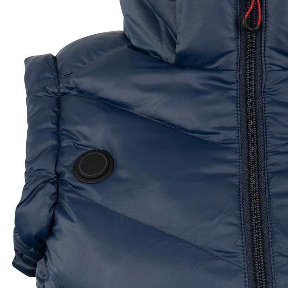 Podgrzewana kamizelka jeździecka Coach Granatowa