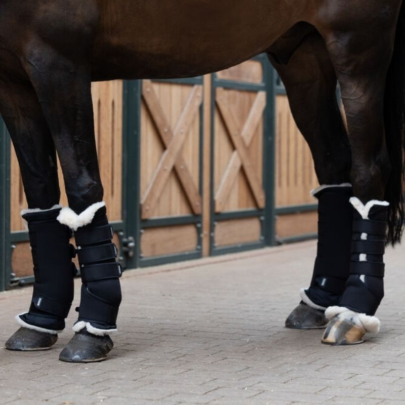 Podkładki Evo Wool do ochraniaczy stajennych Pro Natural