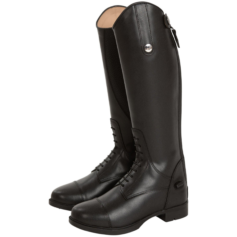 Oficerki Junior Mandy Protec Syntet Czarne