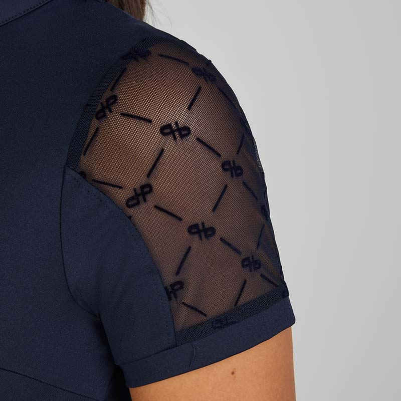 Top konkursowy Cut-Out Selection Granatowy