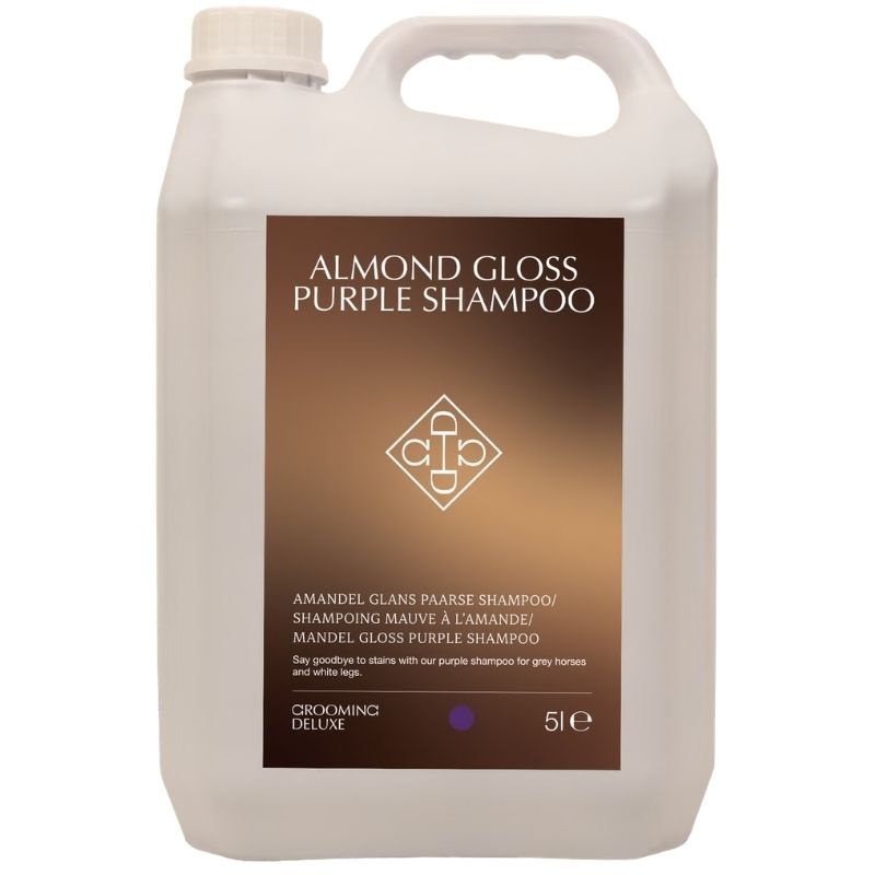 Szampon dla siwych koni Almond Gloss Purple 5L