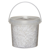 Gumki silikonowe 1500 szt. HG Białe Gumki silikonowe 1500 szt. HG Białe