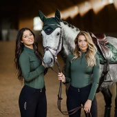 Bryczesy ES Jump Elite Knee Grip Black Bryczesy ES Jump Elite Knee Grip Black